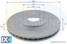 ΕΠΙΧΡΙΣΜΕΝΗ ΔΙΣΚΟΠΛΑΚΑ ΕΜΠΡΟΣΘ.OPEL ADC1112V 569000 9196050 569000 9127967 9196050