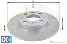 ΕΠΙΧΡΙΣΜΕΝΗ ΔΙΣΚΟΠΛΑΚΑ ΕΜΠΡΟΣΘ.OPEL ADC1114 569020 9195981 569020