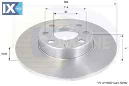 ΔΙΣΚΟΠΛΑΚΑ ΕΜΠΡΟΣΘ.OPEL ADC1120 90497303 9117676 569058