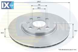 ΕΠΙΧΡΙΣΜΕΝΗ ΔΙΣΚΟΠΛΑΚΑ ΕΜΠΡΟΣΘ.OPEL ADC1131V 569006 93175376 93181113 93197712 569007 569067 93197712