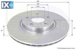 ΕΠΙΧΡΙΣΜΕΝΗ ΔΙΣΚΟΠΛΑΚΑ ΕΜΠΡΟΣΘ.FORD ADC1249V 1500159 1514427 7G911125EA