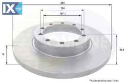 ΔΙΣΚΟΠΛΑΚΑ ΟΠΙΣΘ. FORD ADC1253 1488311 8C1V2A315AA