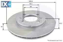 ΔΙΣΚΟΠΛΑΚΑ ΕΜΠΡΟΣΘ.ROVER ADC1313V FAM8970 GBD90607 NAM7806 NAM8970