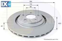 ΕΠΙΧΡΙΣΜΕΝΗ ΔΙΣΚΟΠΛΑΚΑ ΟΠΙΣΘ. AUDI ADC1483V 4F0615601B