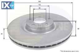 ΔΙΣΚΟΠΛΑΚΑ ΕΜΠΡΟΣΘ.AUDI ADC1484V 8E0615301K 8E0615301T