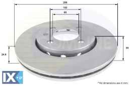 ΔΙΣΚΟΠΛΑΚΑ ΕΜΠΡΟΣΘ.VW ADC1496V 6N0615301E