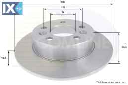 ΔΙΣΚΟΠΛΑΚΑ ΟΠΙΣΘ. RENAULT ADC1542 6025304079 6025370406