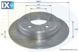 ΔΙΣΚΟΠΛΑΚΑ ΟΠΙΣΘ. MERCEDES ADC1612 2024230012 202423001264 A2024230012 A202423001264