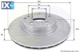 ΕΠΙΧΡΙΣΜΕΝΗ ΔΙΣΚΟΠΛΑΚΑ ΕΜΠΡΟΣΘ. MERCEDES ADC1624V 2114210912 211421091264 A2114210912 A211421091264