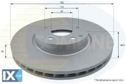 ΕΠΙΧΡΙΣΜΕΝΗ ΔΙΣΚΟΠΛΑΚΑ ΕΜΠΡΟΣΘ.MERCEDES ADC1657V 0004211212 000421121207 2044210812 A0004211212 A000421121207 A2044210812