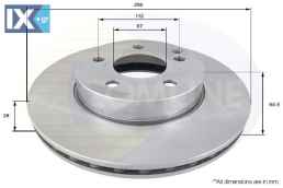 ΕΠΙΧΡΙΣΜΕΝΗ ΔΙΣΚΟΠΛΑΚΑ ΕΜΠΡΟΣΘ.MERCEDES ADC1662V 2044210712 2044212512 2124211312 A2044210712 A2044212512 A2124211312