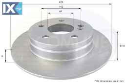 ΕΠΙΧΡΙΣΜΕΝΗ ΔΙΣΚΟΠΛΑΚΑ ΟΠΙΣΘ. MERCEDES ADC1665 0004231312 2044230512 A0004231312 A2044230512