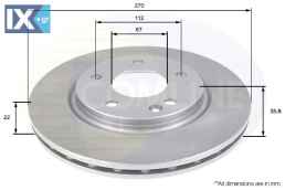 ΔΙΣΚΟΠΛΑΚΑ ΕΜΠΡΟΣΘ.MERCEDES ADC1666V 4144210012 A4144210012