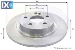 ΔΙΣΚΟΠΛΑΚΑ ΟΠΙΣΘ. MERCEDES ADC1677 43206HG00B 432065DA0A 43206HG00B 2464230112 A2464230112