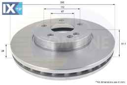 ΔΙΣΚΟΠΛΑΚΑ ΕΜΠΡΟΣΘ.MERCEDES ADC1678V 2464212412 A2464212412