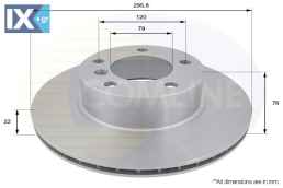 ΕΠΙΧΡΙΣΜΕΝΗ ΔΙΣΚΟΠΛΑΚΑ ΕΜΠΡΟΣΘIA BMW ADC1705V 34111163013 34111163081 34111164839 34116767061