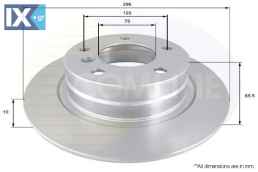 ΕΠΙΧΡΙΣΜΕΝΗ ΔΙΣΚΟΠΛΑΚΑ ΟΠΙΣΘ. BMW ADC1730 34214031725 34216764649 34216769271 34216855002