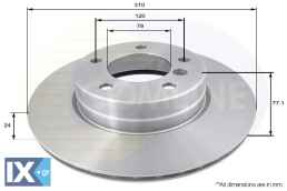 ΕΠΙΧΡΙΣΜΕΝΗ ΔΙΣΚΟΠΛΑΚΑ ΕΜΠΡΟΣΘ.BMW ADC1737V 34116764021 34116778967 34116864059