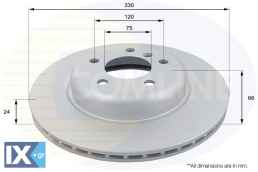 ΕΠΙΧΡΙΣΜΕΝΗ ΔΙΣΚΟΠΛΑΚΑ ΕΜΠΡΟΣΘ.BMW ADC1781V 34116794429