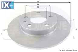 ΔΙΣΚΟΠΛΑΚΑ ΟΠΙΣΘ. ALFA ROMEO ADC1813 60571437 60578920 60651437