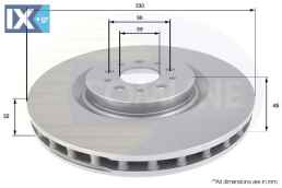 ΕΠΙΧΡΙΣΜΕΝΗ ΔΙΣΚΟΠΛΑΚΑ ΕΜΠΡΟΣΘ.ALFA ROME ADC1832V 51733051