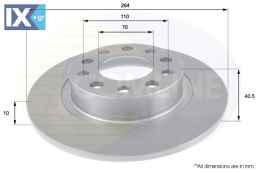 ΕΠΙΧΡΙΣΜΕΝΗ ΔΙΣΚΟΠΛΑΚΑ ΟΠΙΣΘ. ALFA ROMEO ADC1846 51806283 51815313