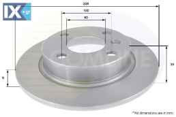 ΔΙΣΚΟΠΛΑΚΑ ΟΠΙΣΘ. VOLVO ADC1911 3430032 34300326 34300327 34326165 3450386 34503862