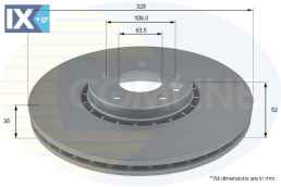 ΕΠΙΧΡΙΣΜΕΝΗ ΔΙΣΚΟΠΛΑΚΑ ΕΜΠΡΟΣΘ.VOLVO ADC1916V 31277342 31410568 31471034