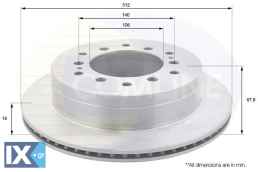 ΔΙΣΚΟΠΛΑΚΑ ΟΠΙΣΘ. TOYOTA ADC2514V 4243160311