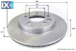 ΔΙΣΚΟΠΛΑΚΑ ΕΜΠΡΟΣΘ.VW ADC2604V 2H0615301A 2H0615301D