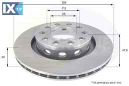 ΔΙΣΚΟΠΛΑΚΑ ΟΠΙΣΘ. AUDI ADC2611V 4Z7615601