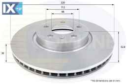 ΕΠΙΧΡΙΣΜΕΝΗ ΔΙΣΚΟΠΛΑΚΑ ΕΜΠΡΟΣΘ.AUDI ADC2614V 8R0615301 8R0615301C 8R0615301D