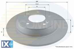 ΕΠΙΧΡΙΣΜΕΝΗ ΔΙΣΚΟΠΛΑΚΑ ΟΠΙΣΘ. KIA ADC2812 58411A4000 58411B2500