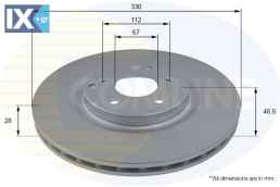 ΔΙΣΚΟΠΛΑΚΑ ΕΜΠΡ. MERCEDES ADC2828V 2034210412 A2034210412