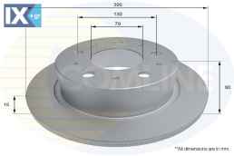 ΕΠΙΧΡΙΣΜΕΝΗ ΔΙΣΚΟΠΛΑΚΑ ΟΠΙΣΘ. CITROEN ADC2835 1607880680 424941 424942 4249K6 1607880680 424941 424942 4249K6 51740250 51749555