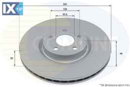 ΕΠΙΧΡΙΣΜΕΝΗ ΔΙΣΚΟΠΛΑΚΑ ΕΜΠΡ. VOLVO ADC2915V 31423724 31471413 31665446 32254356 92287405