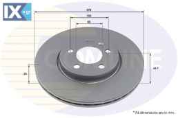 ΕΠΙΧΡΙΣΜΕΝΗ ΔΙΣΚΟΠΛΑΚΑ ΕΜΠΡ.AUDI-SEAT-SK ADC2992V 2Q0615301H 2Q0615301H 2Q0615301H