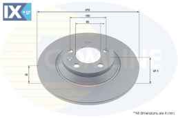 ΕΠΙΧΡΙΣΜΕΝΗ ΔΙΣΚΟΠΛΑΚΑ ΟΠΙΣΘ. AUDI - VW ADC2995 2Q0615601G 2Q0615601G