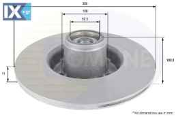 ΔΙΣΚΟΠΛΑΚΑ ΟΠΙΣΘ. RENAULT ADC3020 8200736267