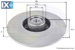 ΔΙΣΚΟΠΛΑΚΑ ΟΠΙΣΘ. RENAULT ADC3025 402020005R