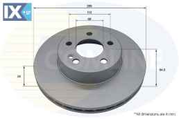 ΕΠΙΧΡΙΣΜΕΝΗ ΔΙΣΚΟΠΛΑΚΑ ΕΜΠΡ. MERCEDES ADC5002V 0004212412 A0004212412