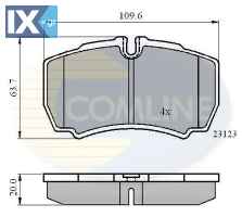 ΣΕΤ ΔΙΣΚΟΦΡΕΝΑ ΟΠΙΣΘ. FORD CBP01034 1501265 1718023 8C1V2M008AB 8C1V2MM008AA 42470841 42555406 42560080 42561101 42561102