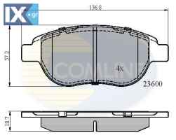 ΣΕΤ ΔΙΣΚΟΦΡΕΝΑ ΕΜΠΡ. CITROEN-PEUGEOT CBP01038 1611140980 1613704080 425222 425235 425250 425252 425253 425331 425339 425385 425418 425427 425471 425489 425492 E172125 E172284 E172315 1613704080 42522