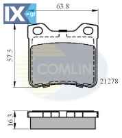 ΣΕΤ ΔΙΣΚΟΦΡΕΝΑ ΟΠΙΣΘ. PEUGEOT CBP01060 1611456880 425130 425208 425266 442760 E172198 E172223 E172280 1611456880 425130 425208 425266 E172198 E172223 E172280