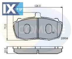 ΣΕΤ ΔΙΣΚΟΦΡΕΝΑ ΕΜΠΡ. LAND ROVER CBP01066 GBP272 GBP272 RTC3348 STC2950