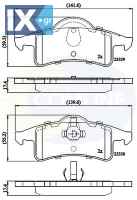 ΣΕΤ ΔΙΣΚΟΦΡΕΝΑ ΟΠΙΣΘ. JEEP CBP01231 05011978AA 05011970AA 05011970AB 05011978AA 5011970AA