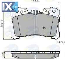 ΣΕΤ ΔΙΣΚΟΦΡΕΝΑ ΕΜΠΡ. LEXUS CBP01733 044650W110 044650W130 0446550260