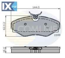 ΣΕΤ ΔΙΣΚΟΦΡΕΝΑ ΕΜΠΡ. RENAULT CBP01766 6025371662