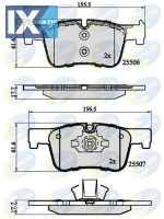 ΣΕΤ ΔΙΣΚΟΦΡΕΝΑ ΕΜΠΡ. BMW CBP02130 34116850568 34116874331