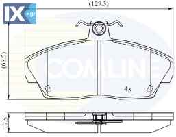 ΣΕΤ ΔΙΣΚΟΦΡΕΝΑ ΕΜΠΡ. LAND ROVER CBP0232 SFP100360 SFP100360